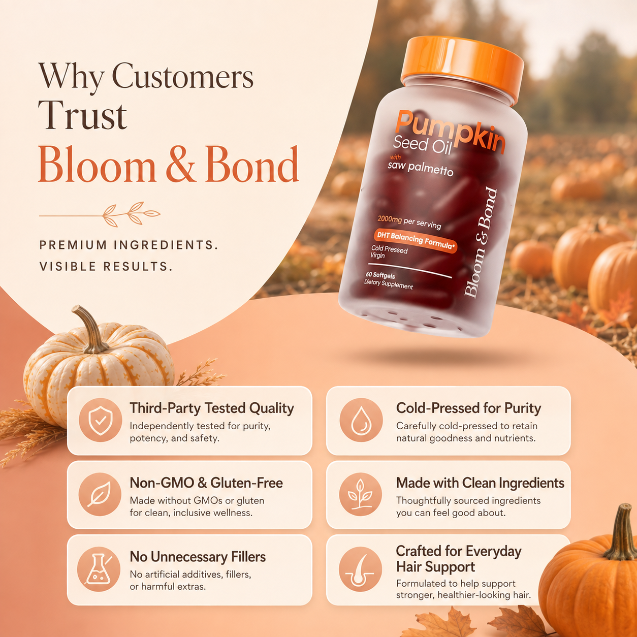 Bloom & Bond Pumpkin Seed Oil